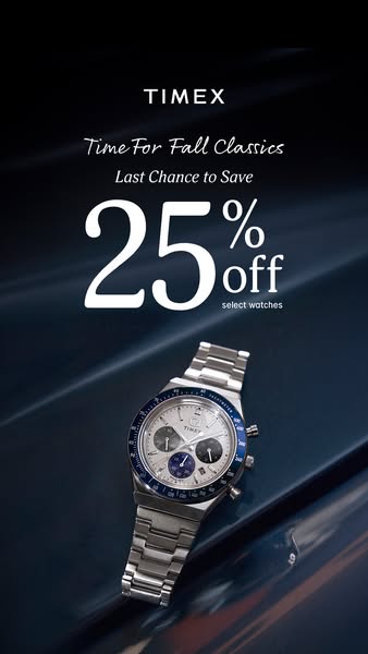 25% Off For Fall
