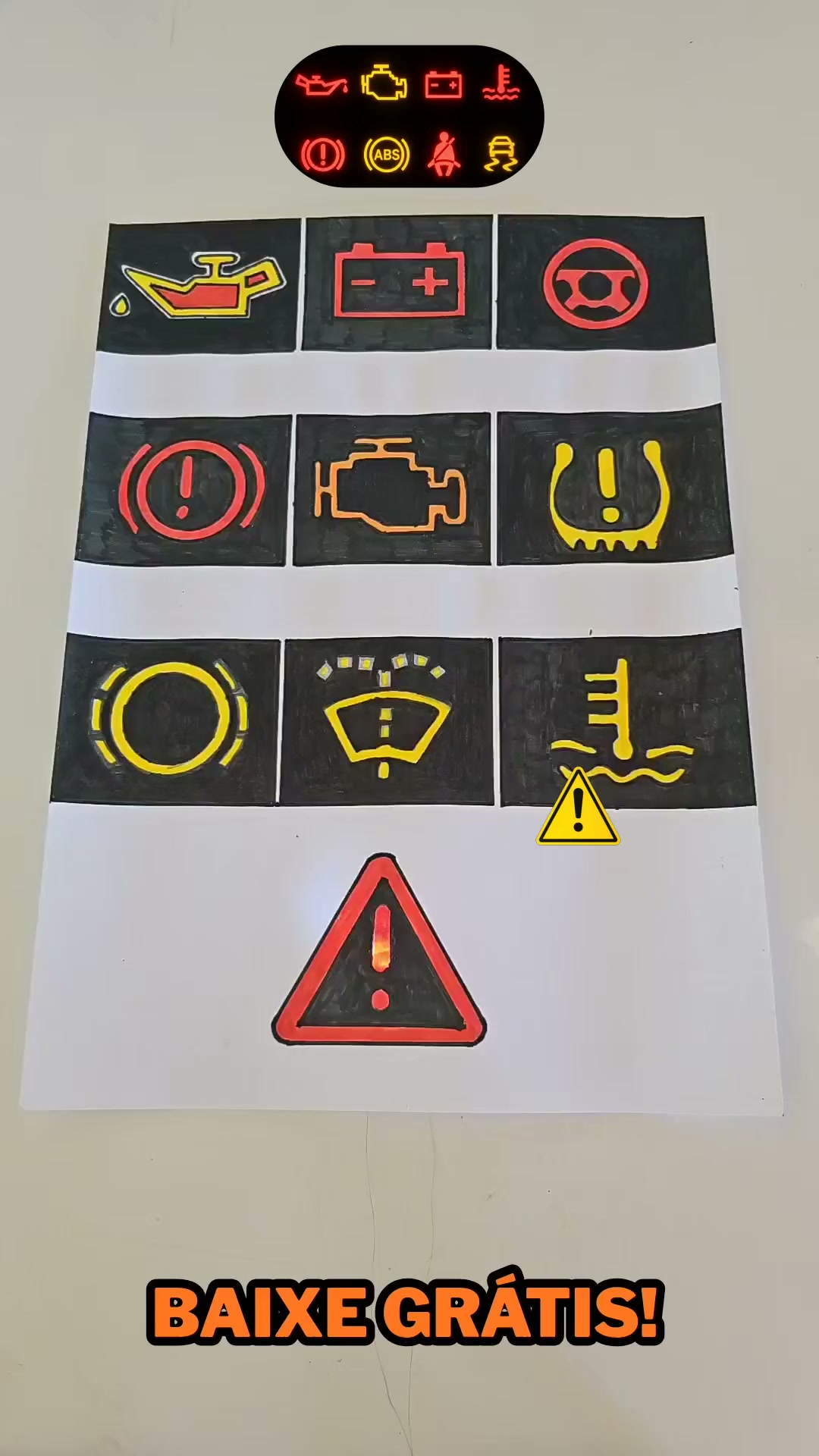 Seu carro avisa, você entende