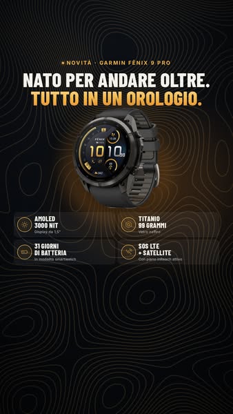 Orologio Garmin fēnix 9 Pro da 51 mm
