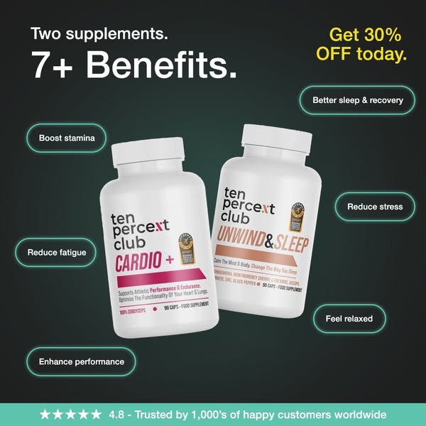 Boost Performance + Sleep Better – 30% OFF!