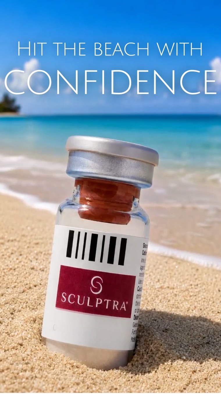 Anúncio de Sculptra by Galderma