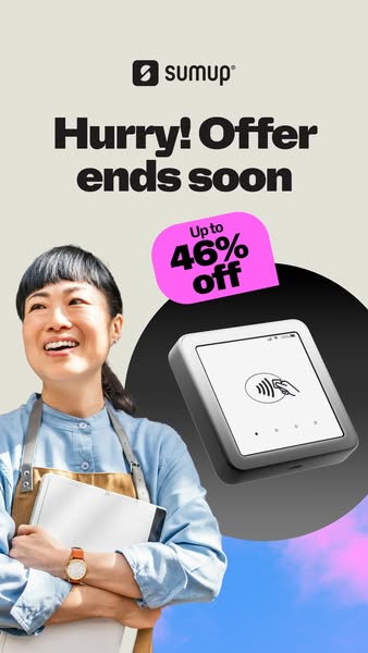 SumUp products for less