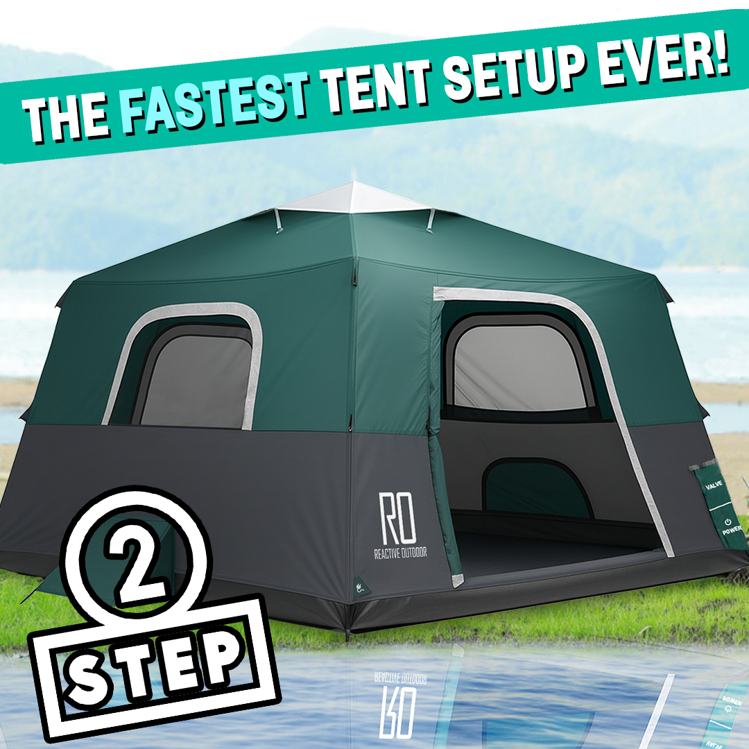 Amazing 2 Steps Fast Setup Cabin!