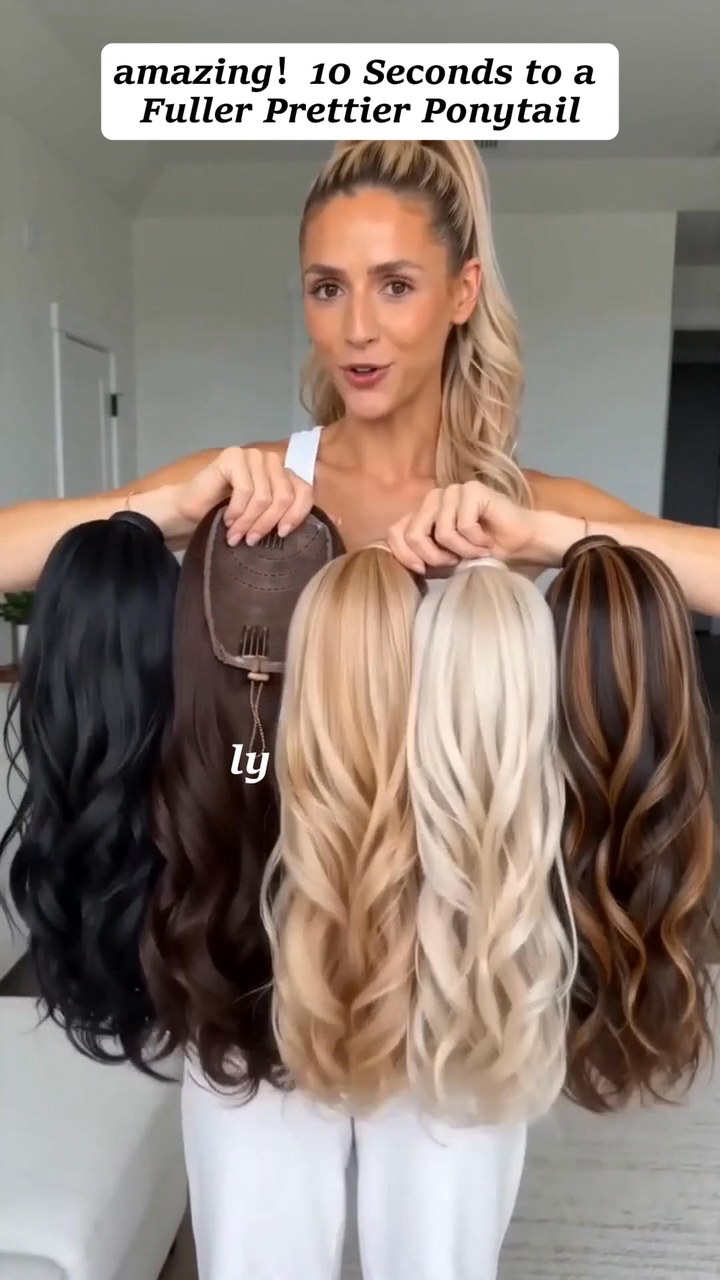 Multi-Layered High Ponytail Wig