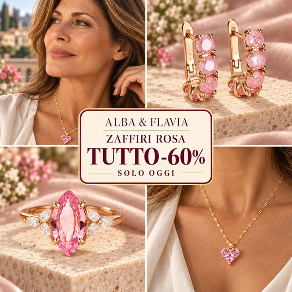 Zaffiri Rosa da €29,95