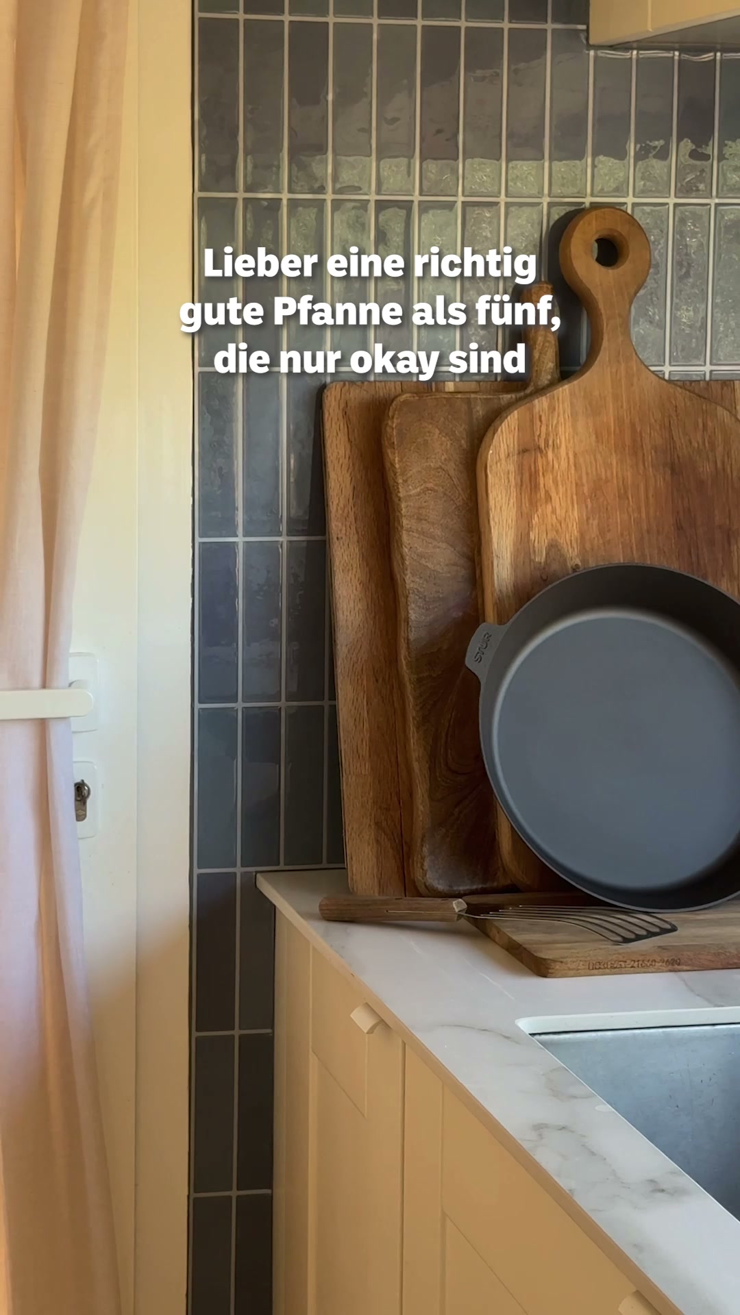 Eine Pfanne für die Ewigkeit.