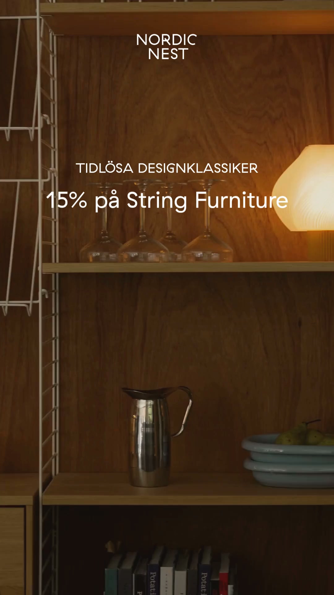 15% rabatt på allt från String!