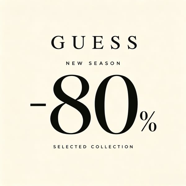 UP TO 80% OFF AUTHENTIC GUESS