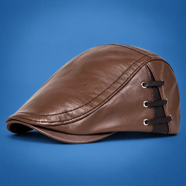 Brooklyn Leather Cap