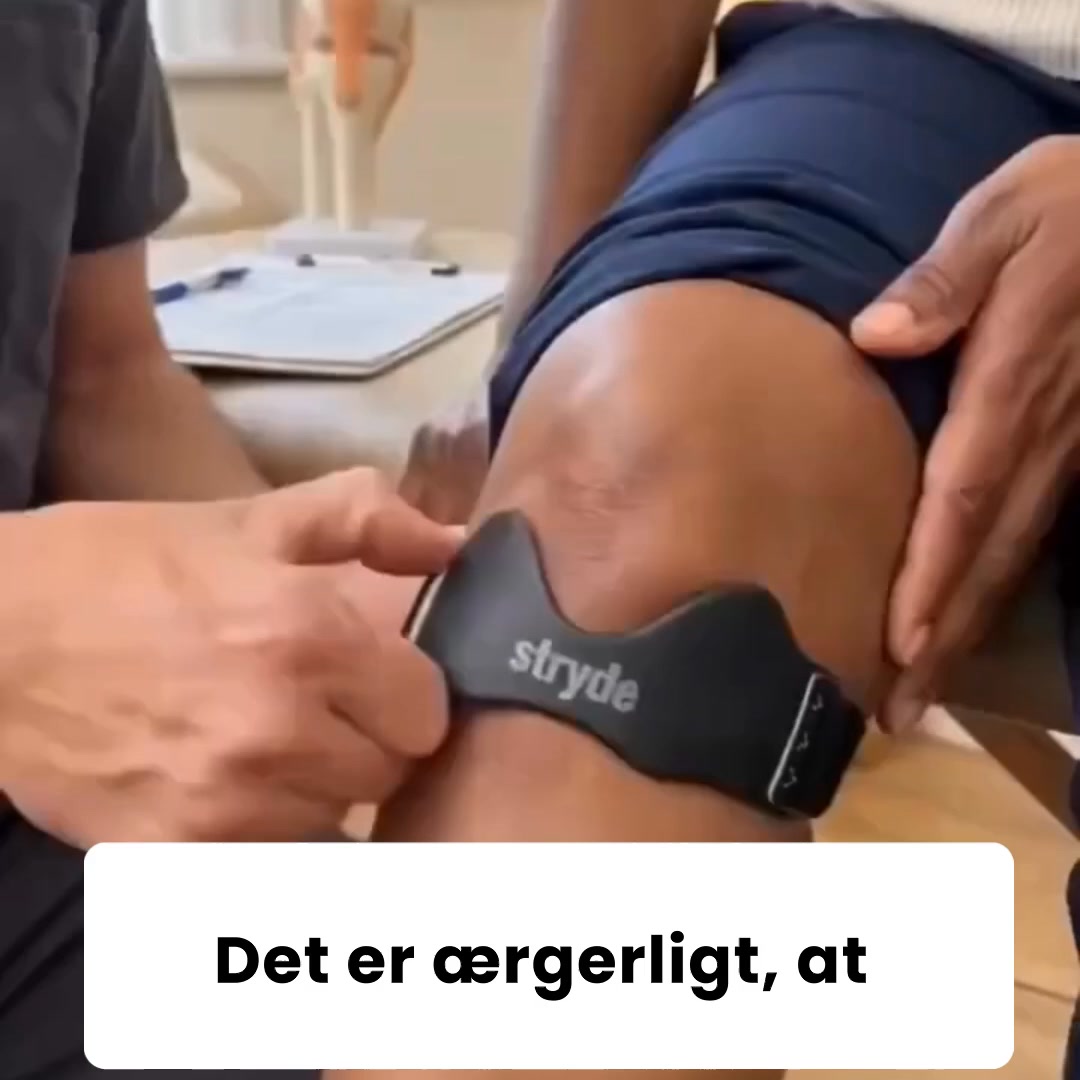 Knæstøtte Air: Målrettet støtte præcis dér, hvor knæet svigter
