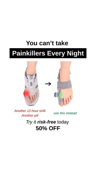 Bunion Relief After Every Shift