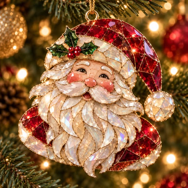Luxury Crystal Christmas Ornament