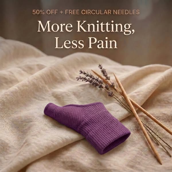 Made specifically for knitters and crocheters.