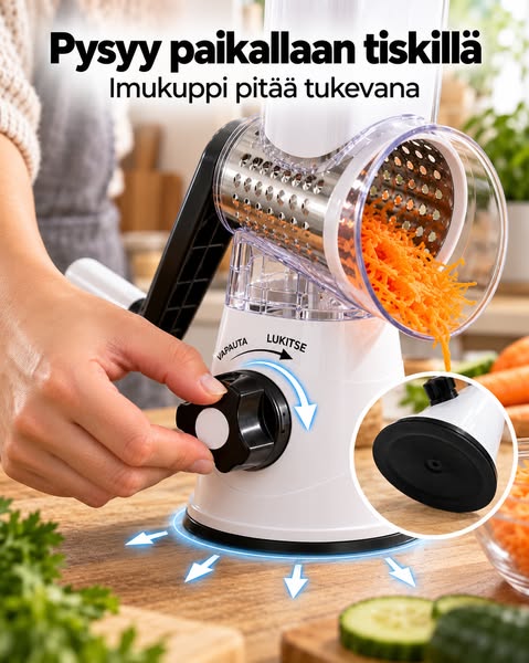 Entä jos raastaminen olisi helppoa?