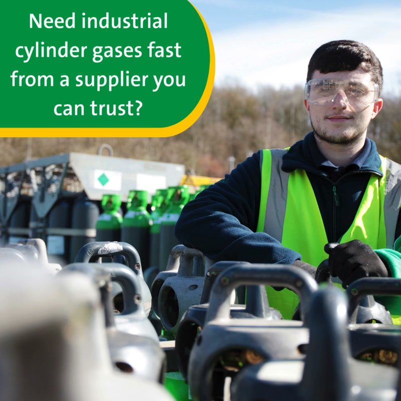 For a great deal on your industrial gas cylinders