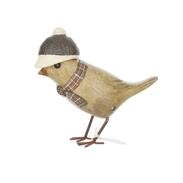 Cosy Garden Bird (Espresso)