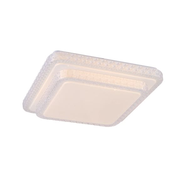 Plexi plafondlamp | 50x50cm | 3 kleur LED | 123Lampenkopen.nl