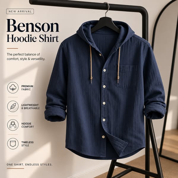 Benson Hoodie Shirt