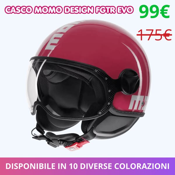 Casco Momo Design: Vari Colori Disponibili