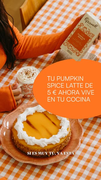 Café aroma Pumpking Spice