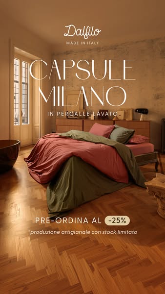 Percalle lavato, ora al -25%