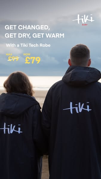 Tiki Tech Robe. Now £79