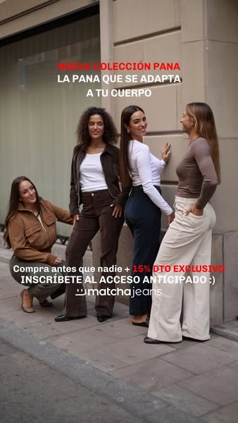 ACCESO ANTICIPADO - NUEVA COLECCIÓN PANA