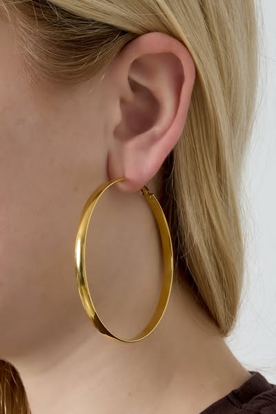 Nova Classic Hoop Oorbellen — €18,99