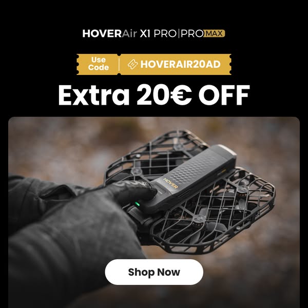 O criativo por trás: HOVERAir X1 PRO & PROMAX - Action Flying Camera Drone (C0)