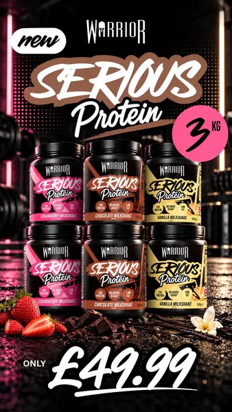 96 Shakes. 52p Each. Free Delivery.