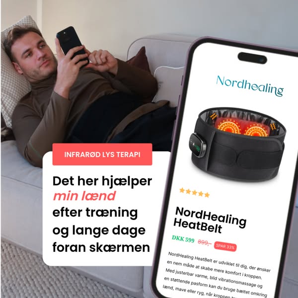 Slip for øm lænd - prøv HeatBelt recovery-bælte