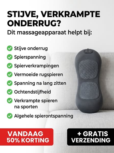 Verlicht je rugpijn bij de bron.