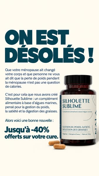 Ménopause : La nouvelle solution made in France