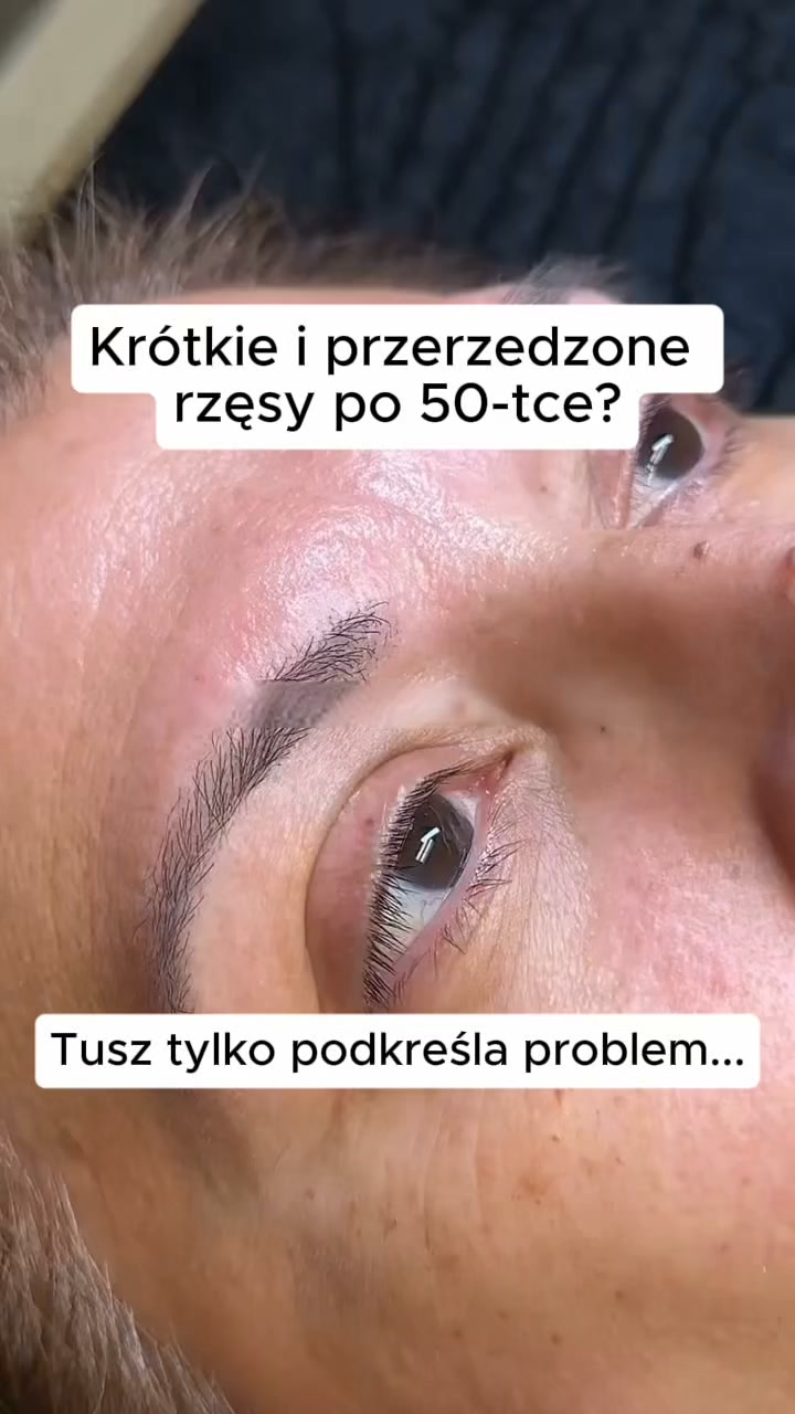 Odzyskaj gęste rzęsy po 50-tce