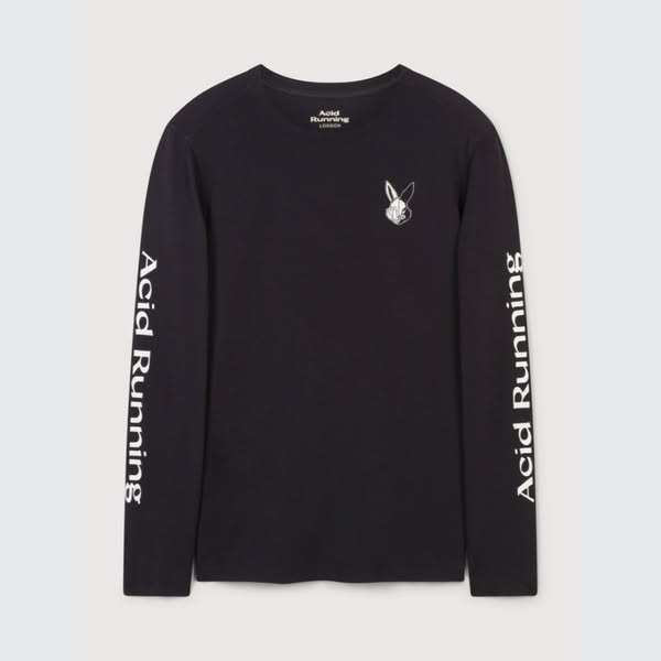Men's Long Sleeve T-shirt - Black (£75)