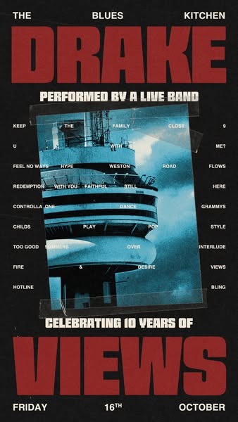 Celebrating Drake | LIVE | Tickets