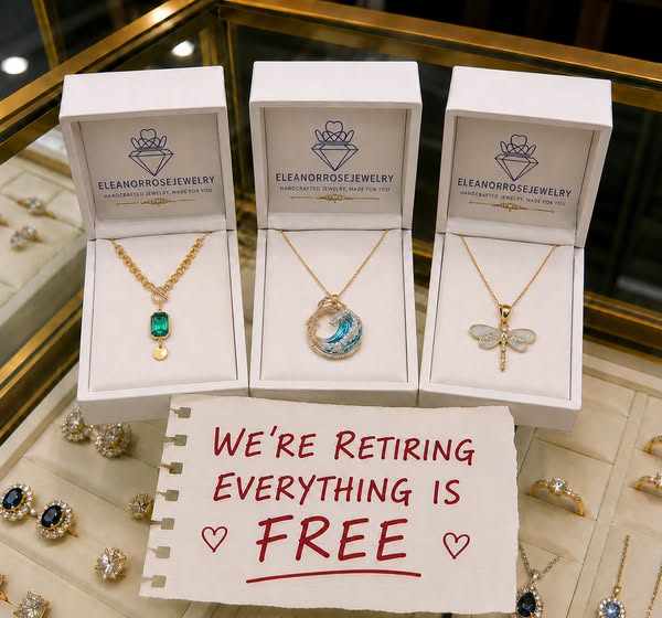 Retirement Sale – Every Handcrafted Piece Is FREE