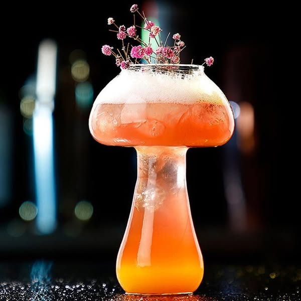 Mushroom Cocktail Glass