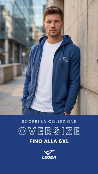 Scopri le tute oversize Legea