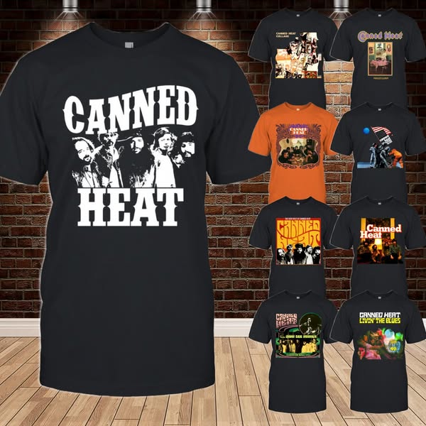 Canned Heat t-shirts