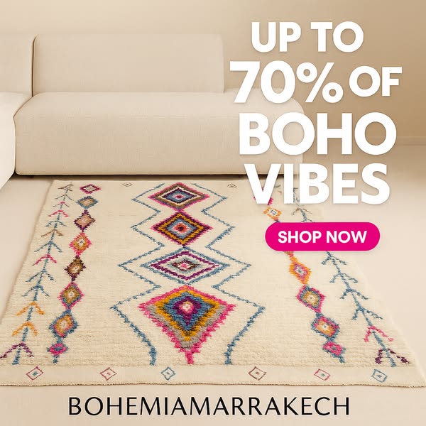 Handwoven Moroccan Rug – Unique & Authentic