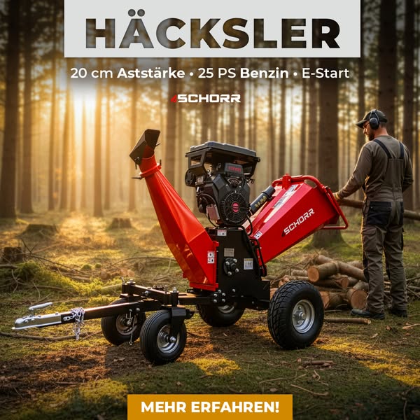 Häckseln wie die Profis – aber ohne Aufwand