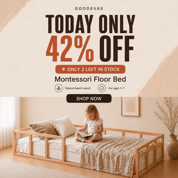 Toddler Floor Beds – Goodevas United Kingdom