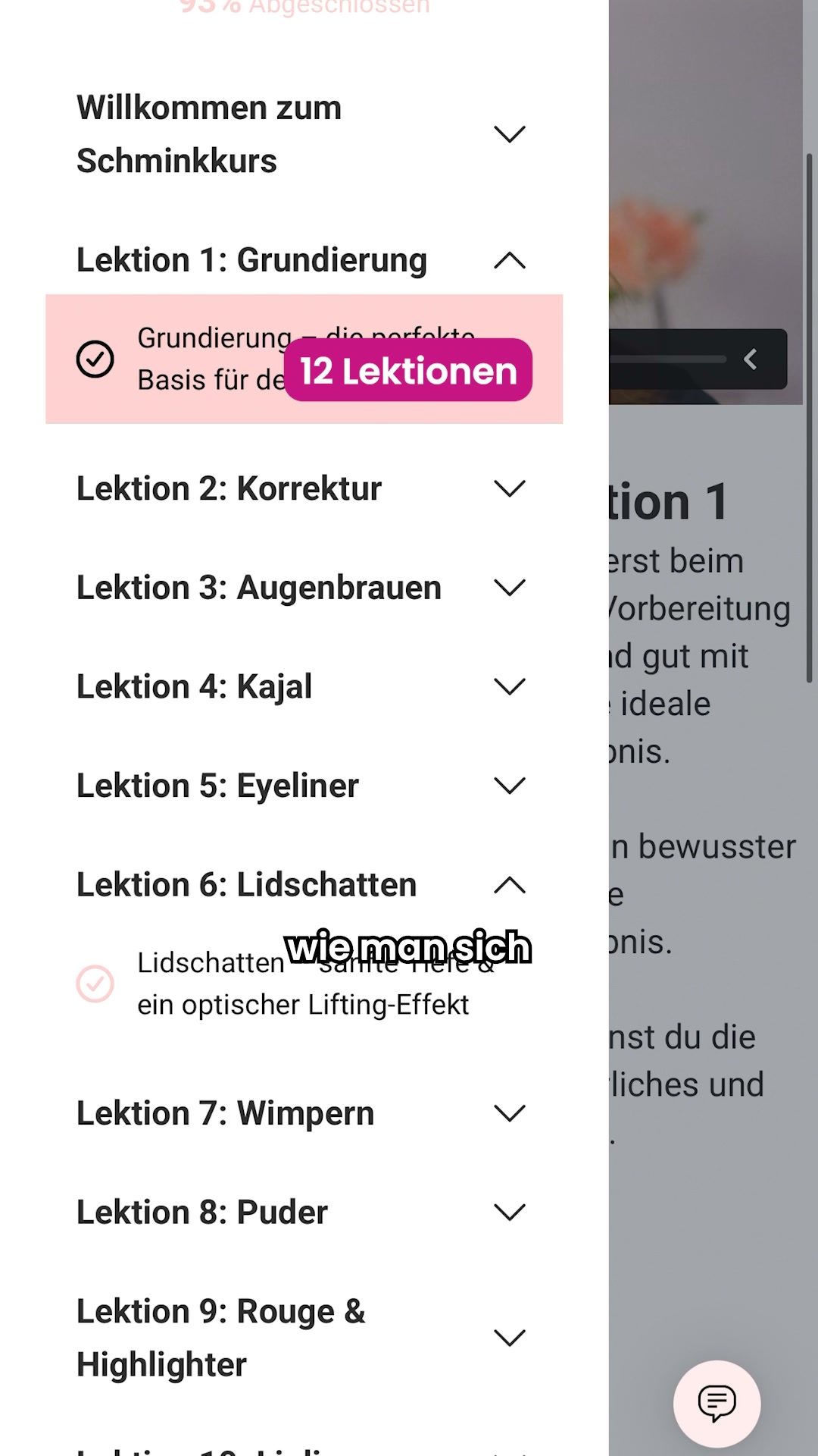 Online Schminkkurs