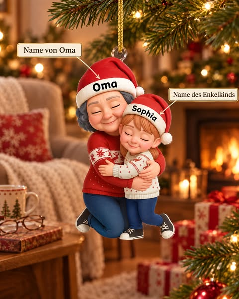 Omas Weihnachtsumarmung