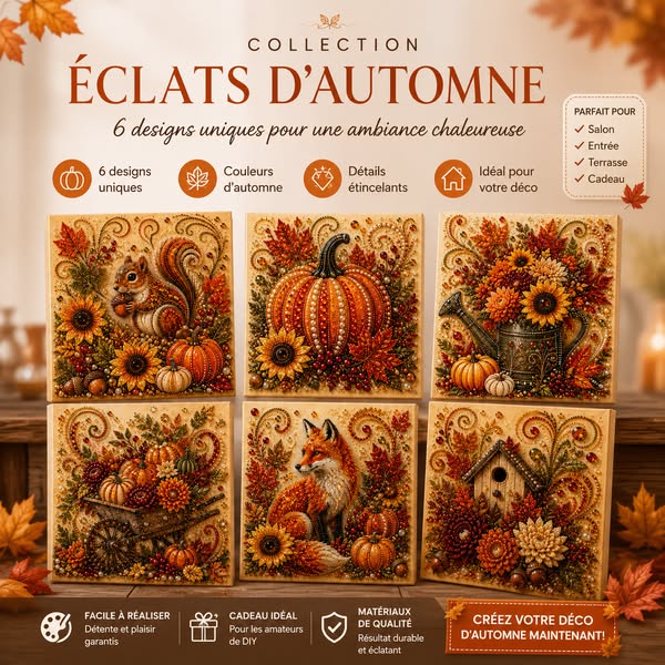 L’automne à créer de vos propres mains