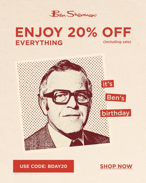 20% Off Everything