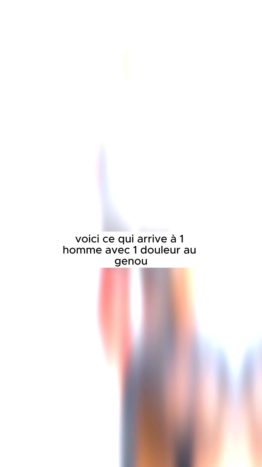 La douleur vient du tendon, pas de l'âge