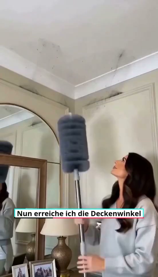 Staubfrei bis unter die Decke – ganz ohne Leiter.