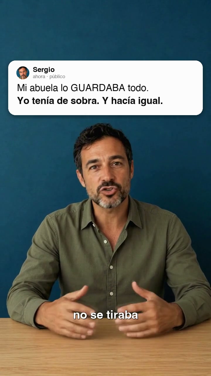 El «por si acaso» de mi abuela